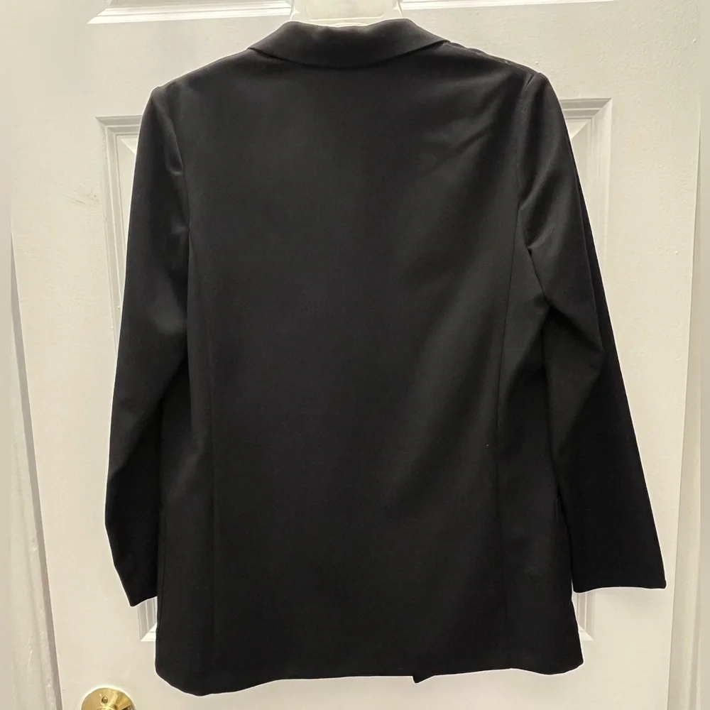 H&M Black Relaxed Fit Blazer - Picture 3 of 4